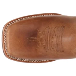 Jillian Embroidered Square Toe Pull On Cowboy Boots