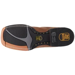 Jillian Embroidered Square Toe Pull On Cowboy Boots