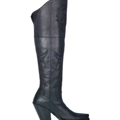 Jilted Embroidered Snip Toe Cowboy Boots