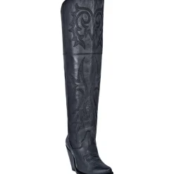 Jilted Embroidered Snip Toe Cowboy Boots