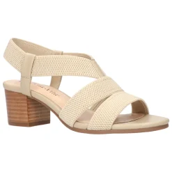 Jodi Stretch Block Heel Sandals