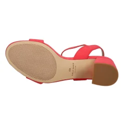 Josie Block Heel Sling Black Sandals