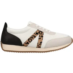 Kable Leopard Print Lace Up Sneakers