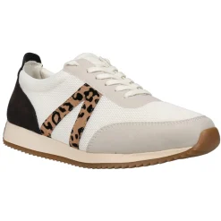 Kable Leopard Print Lace Up Sneakers