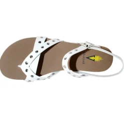Kelton Ankle Strap Studded Wedge Sandals