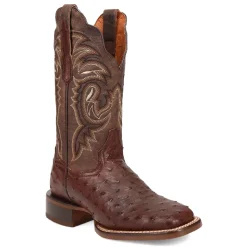 Kylo Embroidered Square Toe Pull On Cowboy Boots