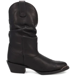 Lazy River Round Toe Pull On Cowboy Boots