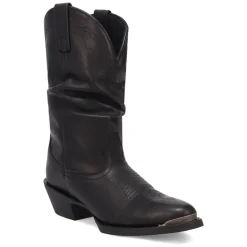 Lazy River Round Toe Pull On Cowboy Boots