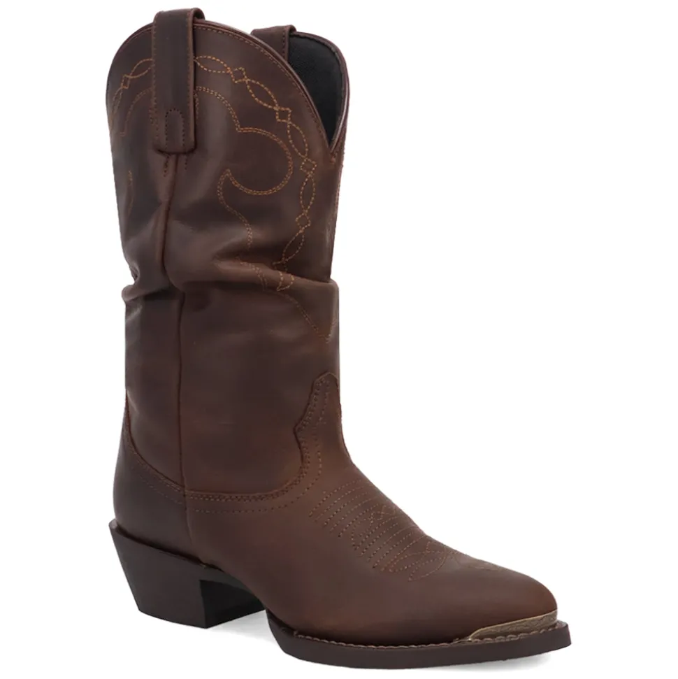 Lazy River Round Toe Pull On Cowboy Boots