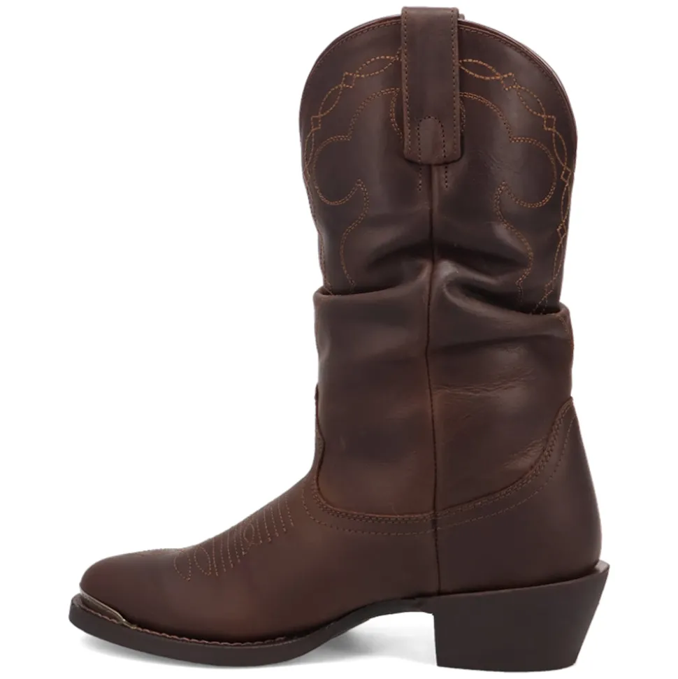 Lazy River Round Toe Pull On Cowboy Boots