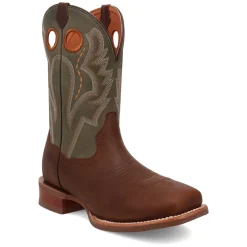 Leighton Embroidered Square Toe Cowboy Boots