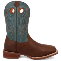 Leighton Embroidered Square Toe Cowboy Boots
