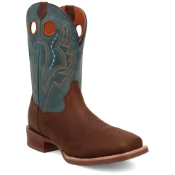 Leighton Embroidered Square Toe Cowboy Boots