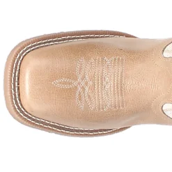 Lydia Embroidered Studded Square Toe Cowboy Boots