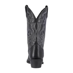 Maddie Embroidered Round Toe Pull On Cowboy Boots