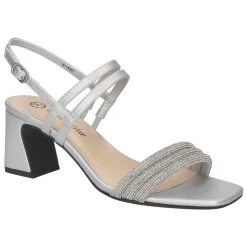Majesty Rhinestone Slingback Sandals