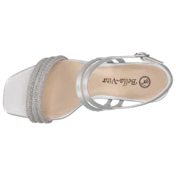 Majesty Rhinestone Slingback Sandals