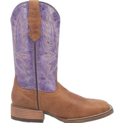 Mara Embroidery Square Toe Cowboy Boots
