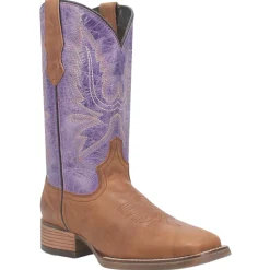 Mara Embroidery Square Toe Cowboy Boots