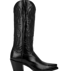 Maria Embroidered Snip Toe Cowboy Boots