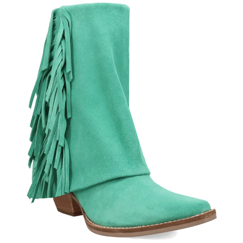 Marlie Fringe Snip Toe Cowboy Boots