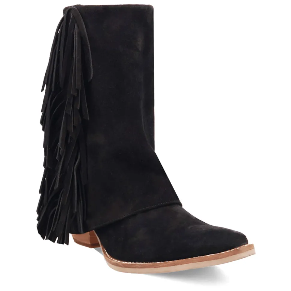 Marlie Fringe Snip Toe Cowboy Boots