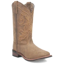 Megan Embroidered Square Toe Cowboy Boots