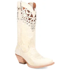 Miley Cut-Outs Rhinestone Snip Toe Pull On Cowboy Boots