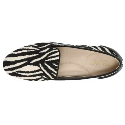 Modern Classics Zebra Slip On Flats