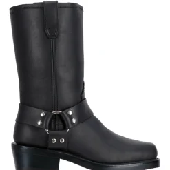 Molly Pull On Square Toe Motorcycle Boots