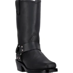 Molly Pull On Square Toe Motorcycle Boots