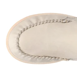 Montauk Fringe Round Toe Moccasin Boots