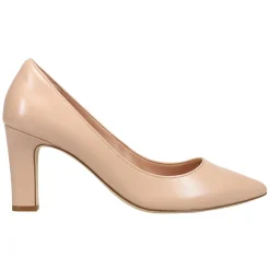 Mylah Pointed Toe Block Heel Pumps