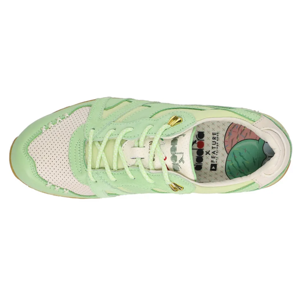 N9000 Ice Cream x Feature Perforated Lace Up Sneakers