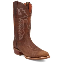 Neeley Embroidered Round Toe Pull On Cowboy Boots
