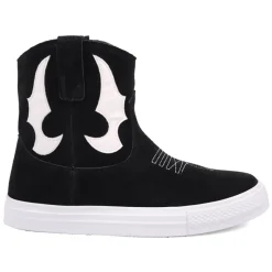 Ollie Round Toe Cowboy Booties