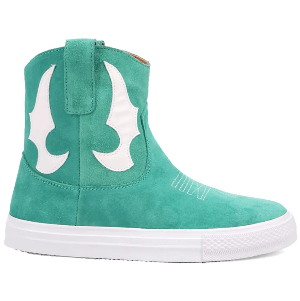 Ollie Round Toe Cowboy Booties
