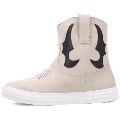 Ollie Round Toe Cowboy Booties