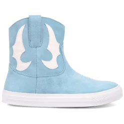 Ollie Round Toe Pull On Cowboy Booties