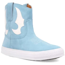 Ollie Round Toe Pull On Cowboy Booties