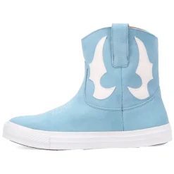 Ollie Round Toe Pull On Cowboy Booties