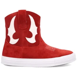 Ollie Round Toe Pull On Cowboy Booties
