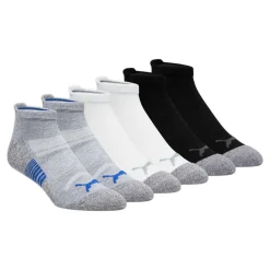 3-Pack 1/2 Terry Low Cut Socks