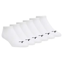6-Pack 1/2 Terry Low Cut Socks