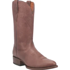 Pike Round Toe Cowboy Boots