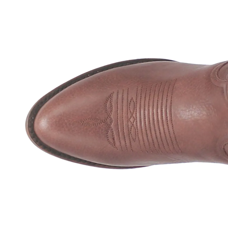 Pike Round Toe Cowboy Boots