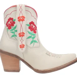 Play Pretty Embroidered Floral Snip Toe Cowboy Booties