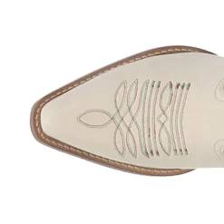 Play Pretty Embroidered Floral Snip Toe Cowboy Booties