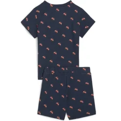 Porsche Legacy Essentials Graphic Crew Neck Short Sleeve T-Shirt & Shorts Set (Toddler)
