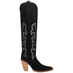 Primadonna Embroidered Snip Toe Zippered Cowboy Boots